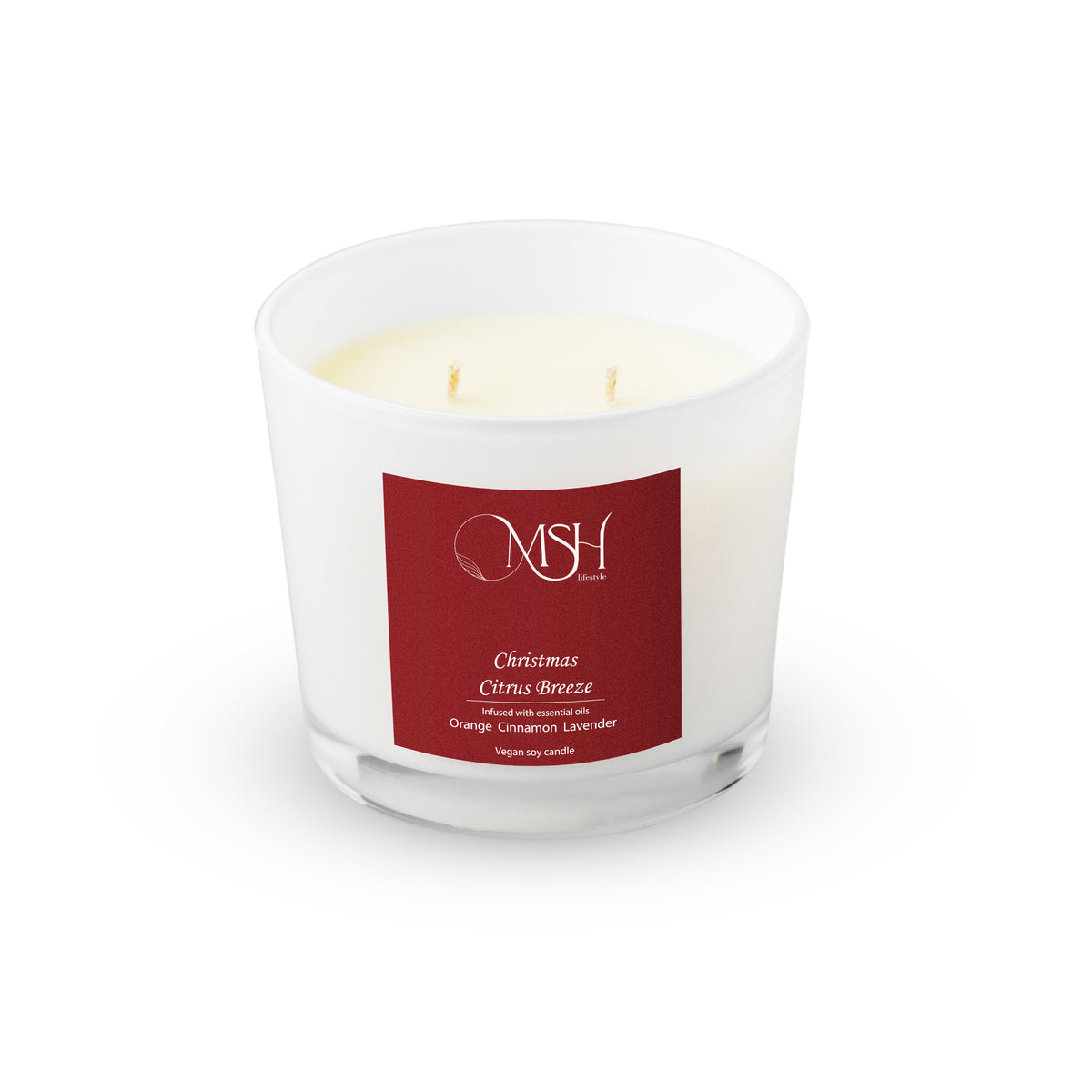 Christmas Citrus Breeze - Scented Candle