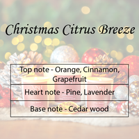 Christmas Citrus Breeze - Scented Candle