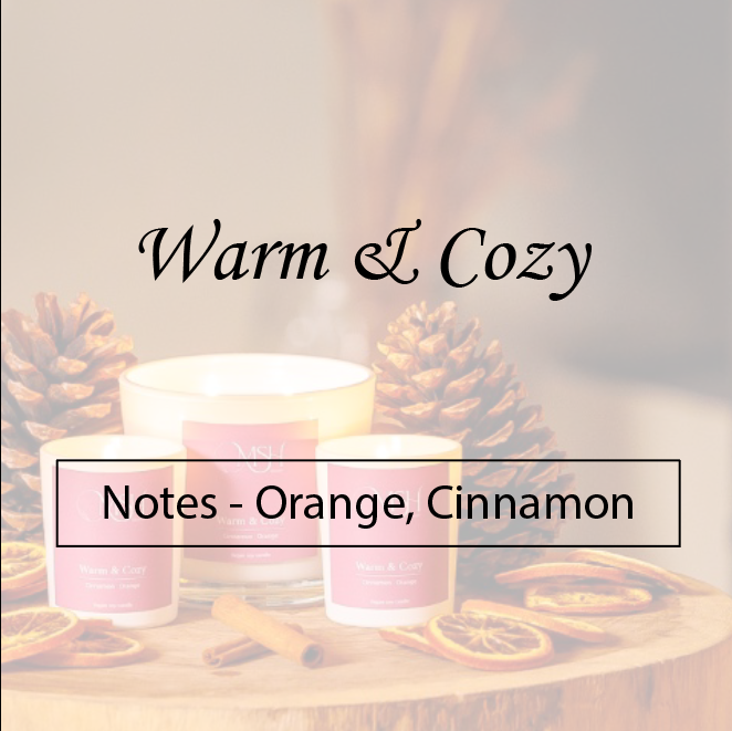 Warm & Cozy - Geurkaars